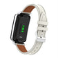 Microfiber Leather Metal Frame Watch Band, For Xiaomi Mi Band 7 Pro