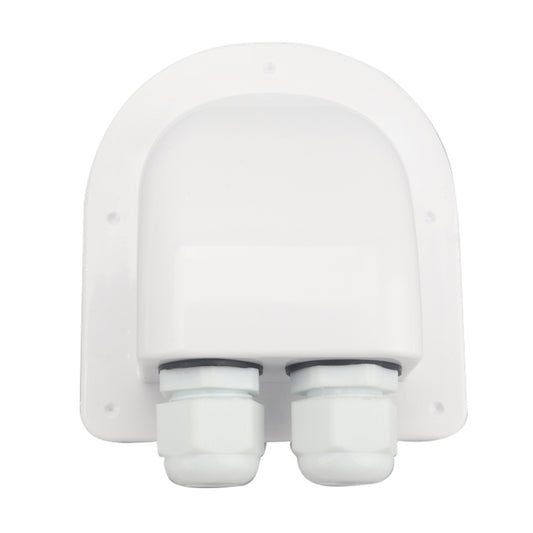 RV Sealed Waterproof Solar Double Cable Entry Gland Box, A6098