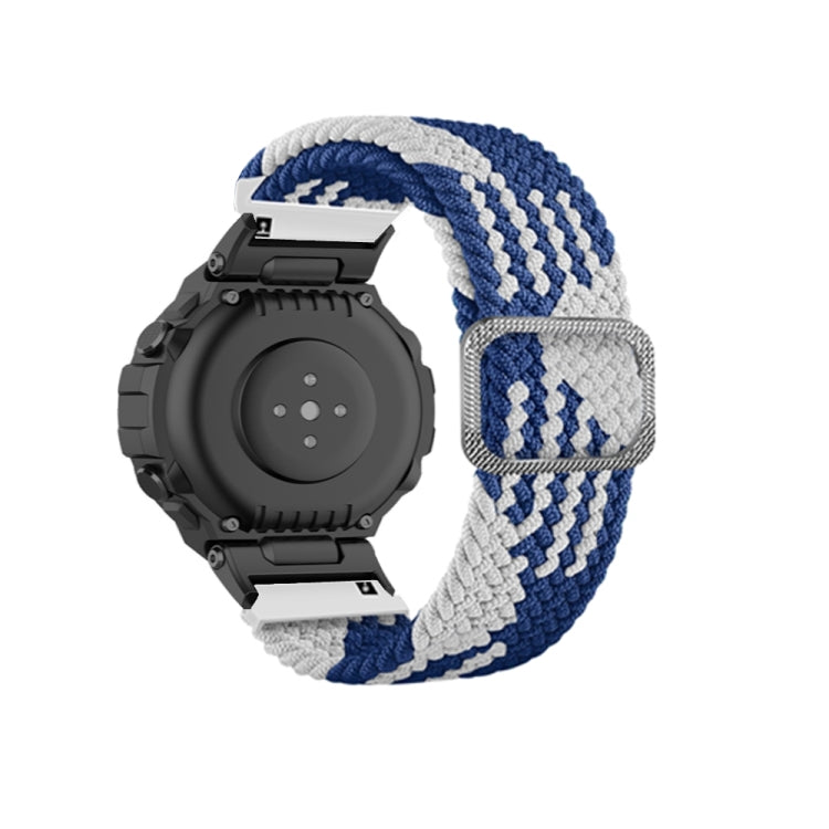 Adjustable Buckle Braided Nylon Watch Band, For Amazfit T-Rex / T-Rex Pro / Ares