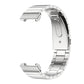 Mijobs Bamboo Stainless Steel Metal Watch Band, For Xiaomi Mi Band 7 Pro