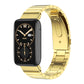 Mijobs Bamboo Stainless Steel Metal Watch Band, For Xiaomi Mi Band 7 Pro