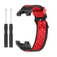 3-Row Holes Two-color Silicone Watch Band, For Amazfit T-Rex / T-Rex Pro / Ares