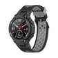 3-Row Holes Two-color Silicone Watch Band, For Amazfit T-Rex / T-Rex Pro / Ares
