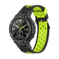 3-Row Holes Two-color Silicone Watch Band, For Amazfit T-Rex / T-Rex Pro / Ares