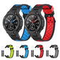 3-Row Holes Two-color Silicone Watch Band, For Amazfit T-Rex / T-Rex Pro / Ares