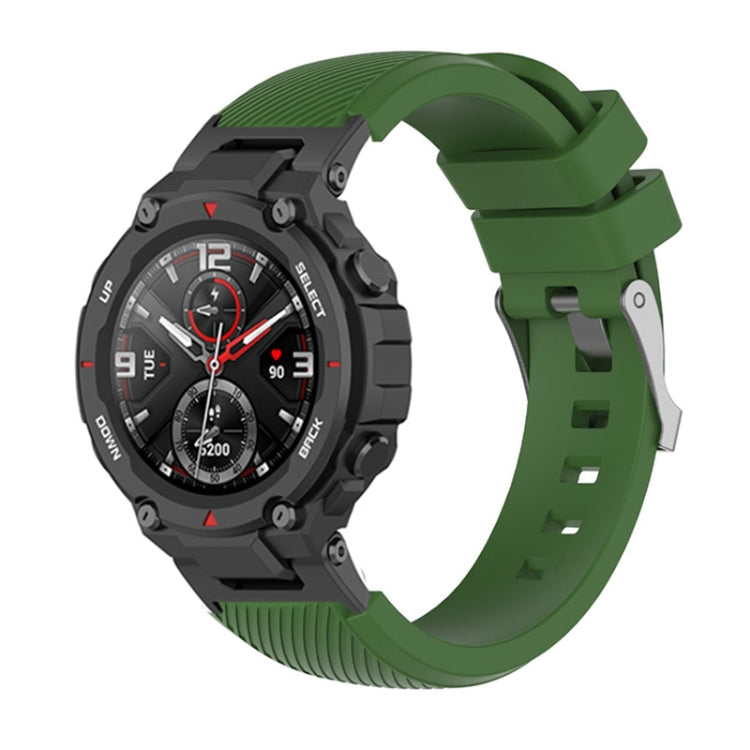 Twill Silicone Watch Band, For Amazfit T-Rex / T-Rex Pro / Ares