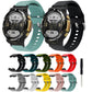 Silicone Reverse Buckle Watch Band, For Amazfit T-Rex 2