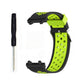 3-Row Holes Two-color Silicone Watch Band, For Amazfit T-Rex 2