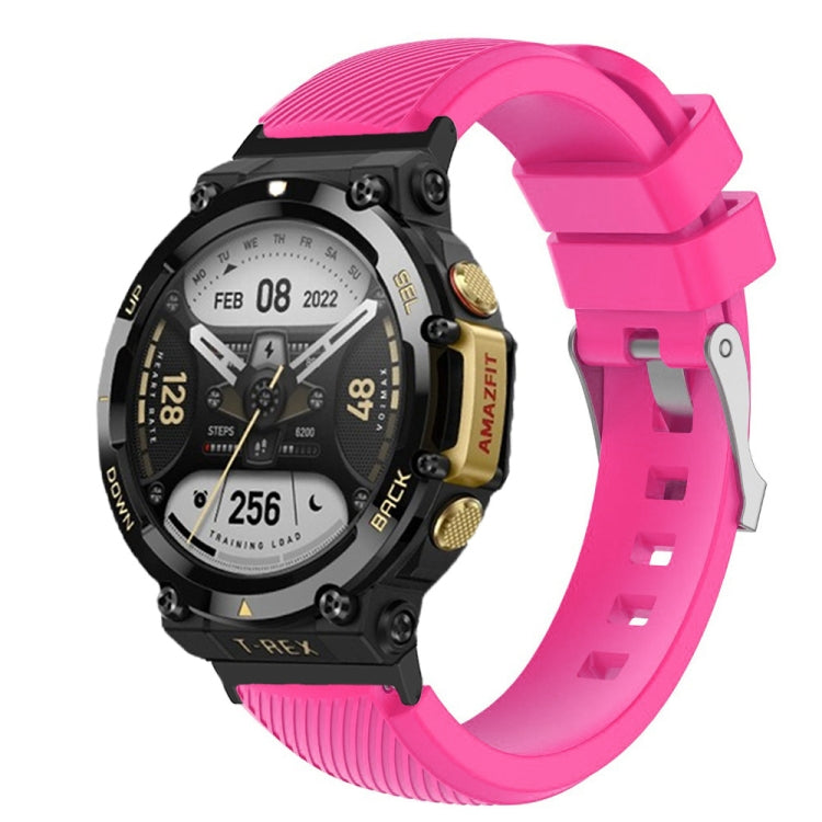 Twill Silicone Watch Band, For Amazfit T-Rex 2