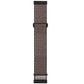 Mauve/pink nylon rubber watch band with buckle for Fitbit Versa 3