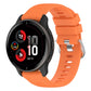 20mm Cross Textured Silicone Watch Band, For Garmin Venu 2Plus