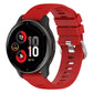 20mm Cross Textured Silicone Watch Band, For Garmin Venu 2Plus