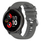 20mm Cross Textured Silicone Watch Band, For Garmin Venu 2Plus