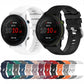 22mm silicone watch bands, multiple colors shown (white and black in front)