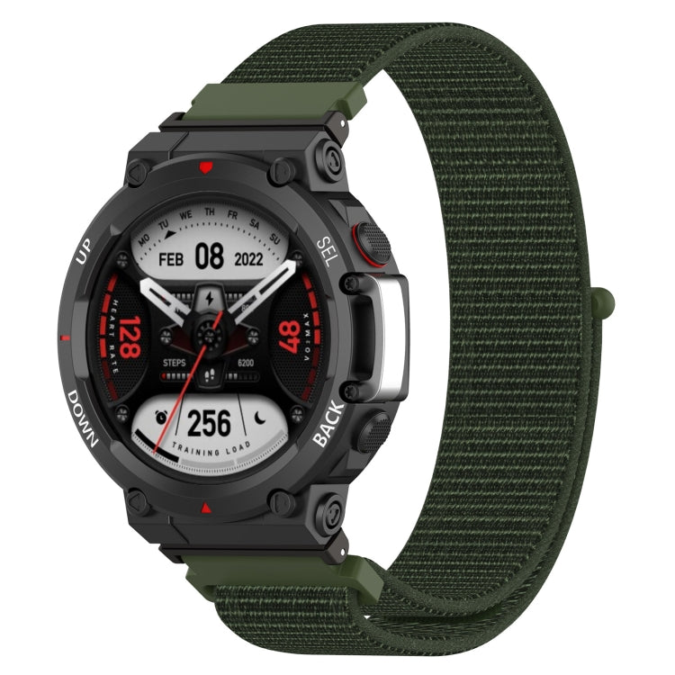 Nylon Loop Buckle Watch Band, For Amazfit T-Rex2