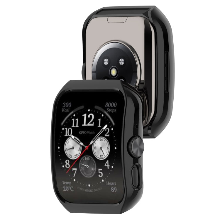 Hydrogel Film PC Hollow Protective Case, For OPPO Watch 4 Pro / 3 Pro
