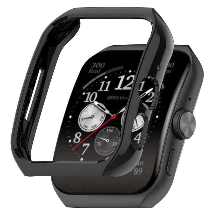 Hydrogel Film PC Hollow Protective Case, For OPPO Watch 4 Pro / 3 Pro