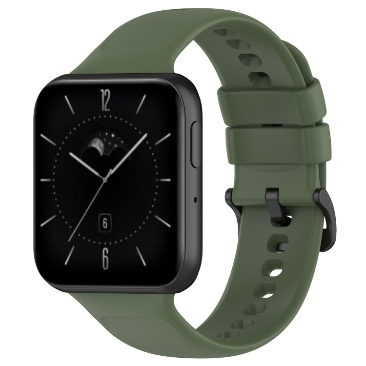 Solid Color Soft Silicone Watch Band, For OPPO Watch 3, For OPPO Watch 3 Pro