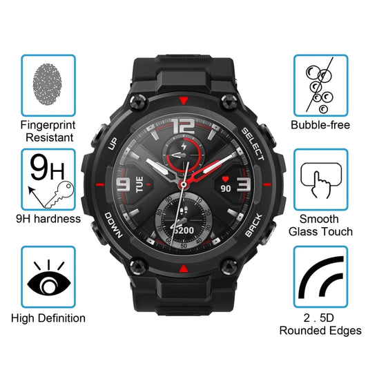 0.26mm 2.5D 9H Tempered Glass Film Screen Protector, For Amazfit T-Rex 2