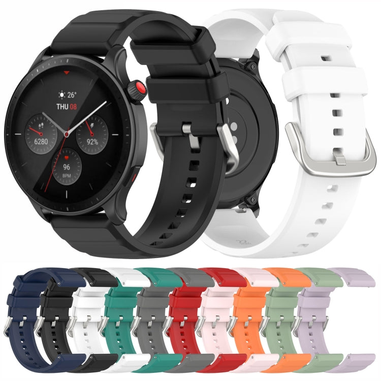 22mm Silicone Watch Band, For Amazfit GTR 4