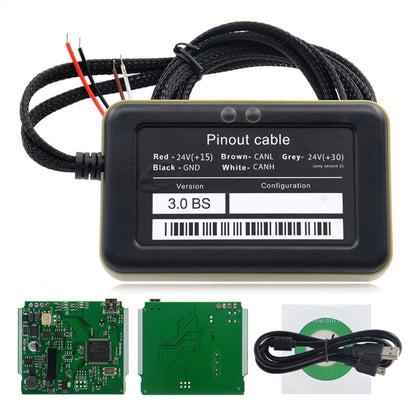 8 in 1 Adblue fault diagnostic emulator with pinout cable and wiring modules