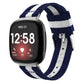 Universal Stripe Nylon Watch Band, For Fitbit Versa 4 / Sense 2