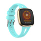 For Fitbit Versa 3 / 4 Water-drop Slim Silicone Watch Band, S, L