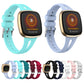 For Fitbit Versa 3 / 4 Water-drop Slim Silicone Watch Band, S, L