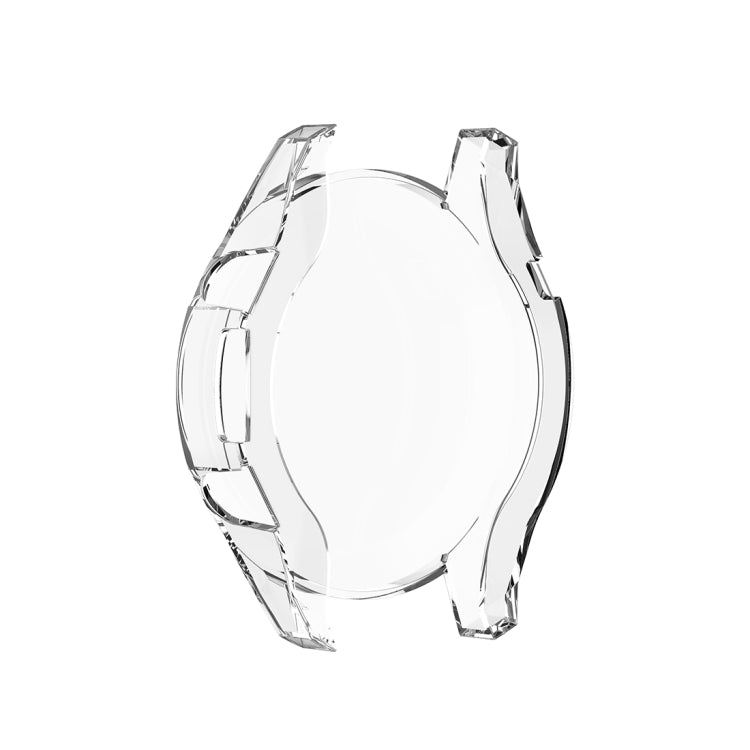 Transparent watch protective screen case, contoured bezel guards for round smartwatch