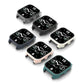 PC + 9H Tempered Glass Integrated Protective Watch Case, For Garmin Venu Sq2