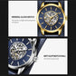OCHSTIN 7010C Pilot Series Hollow Mechanical Men Watch