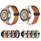 Folding Buckle Genuine Leather Watch Band, 20mm, 22mm