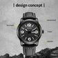 Ochstin 6047B Business Style Quartz Men Leather Watch