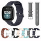Genuine Leather Watch Band, For Fitbit Versa 3 / Sense