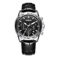 Multifunctional Quartz Waterproof Men Leather Watch, OCHSTIN 6117C