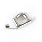 Magnetic seam guide press foot, silver base with gray insert and metal guide arm