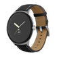 Pointed Tail Stitching Genuine Leather Watch Band, For Google Pixel Watch 5 / 4 / 3 / 2 / 1 41mm