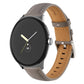 Pointed Tail Stitching Genuine Leather Watch Band, For Google Pixel Watch 5 / 4 / 3 / 2 / 1 41mm