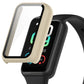 PC + Tempered Glass Integrated Protective Watch Case, For Amazfit Band 7