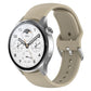22mm Solid Color Silicone Watch Band, For Xiaomi Watch S2