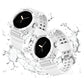 Three-proof Solid Color Integrated Watch Band, For Google Pixel Watch