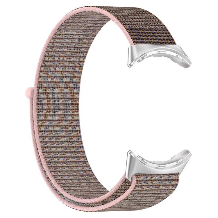Metal Head Nylon Loop Watch Band, For Google Pixel Watch 5 / 4 / 3 / 2 / 1 41mm