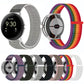 Metal Head Nylon Loop Watch Band, For Google Pixel Watch 5 / 4 / 3 / 2 / 1 41mm