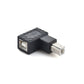 Printer Male to Female 90 Degree Elbow Adapter