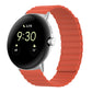 Two-section Magnetic Silicone Watch Band, For Google Pixel Watch 5 / 4 / 3 / 2 / 1 41mm