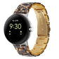 Three-beads Resin Watch Band, For Google Pixel Watch 5 / 4 / 3 / 2 / 1 41mm