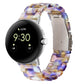 Three-beads Resin Watch Band, For Google Pixel Watch 5 / 4 / 3 / 2 / 1 41mm