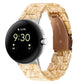 Three-beads Resin Watch Band, For Google Pixel Watch 5 / 4 / 3 / 2 / 1 41mm
