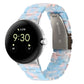 Three-beads Resin Watch Band, For Google Pixel Watch 5 / 4 / 3 / 2 / 1 41mm