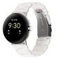 Three-beads Resin Watch Band, For Google Pixel Watch 5 / 4 / 3 / 2 / 1 41mm
